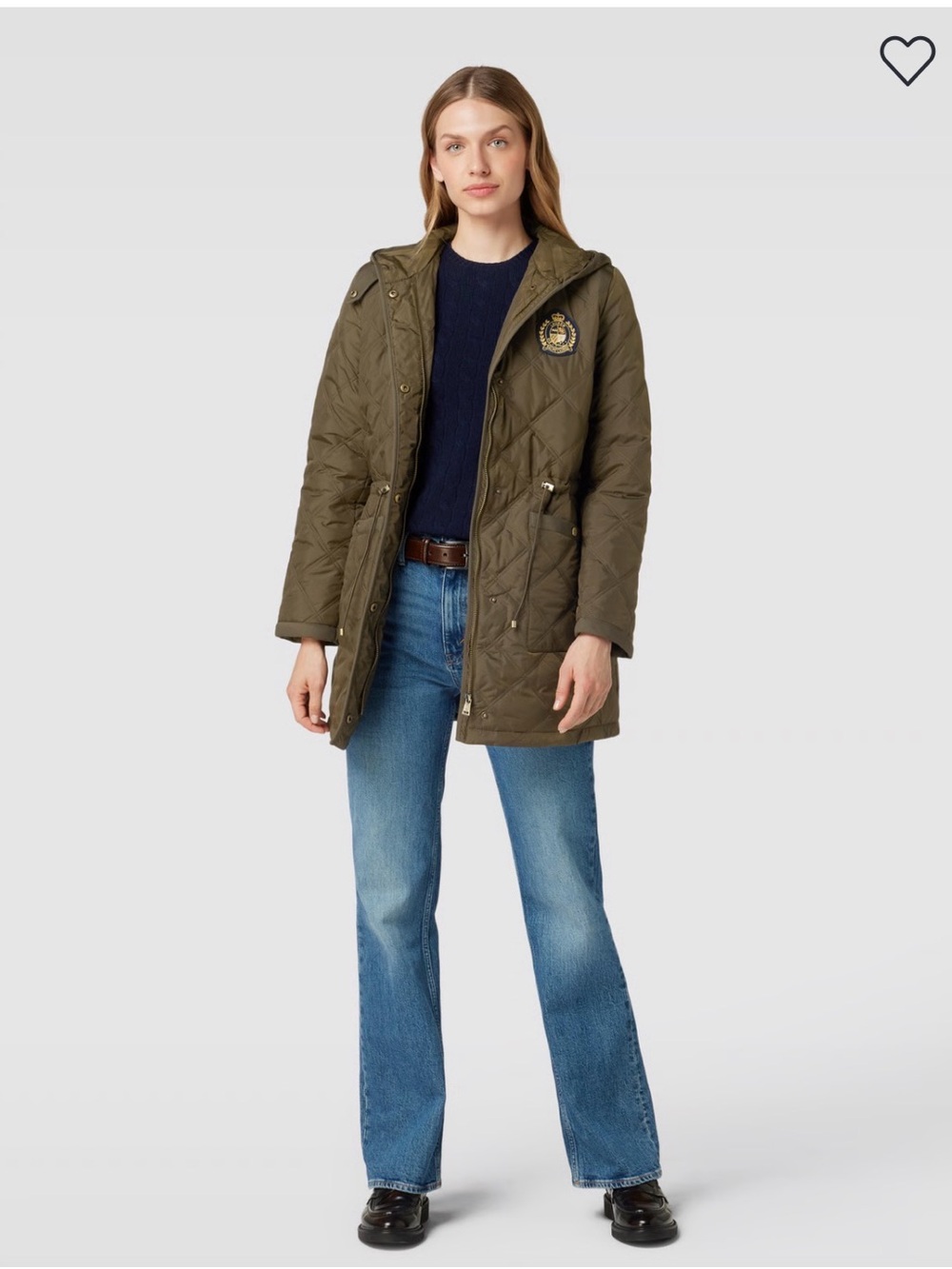 Ralph Lauren Quilted Hooded Parka XS